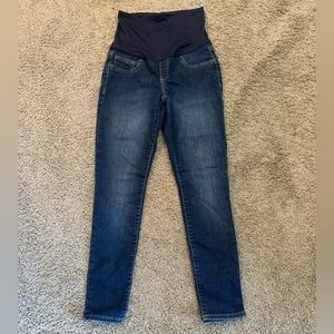 Gap Maternity Full Panel Denim Easy Legging Skinny Jeans 4